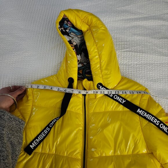 MEMBER'S ONLY WOMEN'S PUFFER NICKELODEON MASHUP PRINT LINING JACKET - Picture 14 of 16